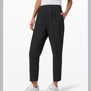 NWT Lululemon Essential High Rise Trouser Black 6